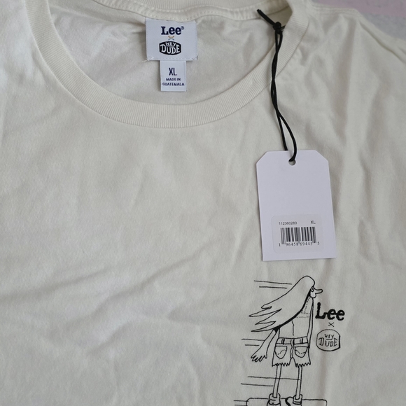 Lee Cream Graphic Tee with Skateboard Design - Picture 6 of 6